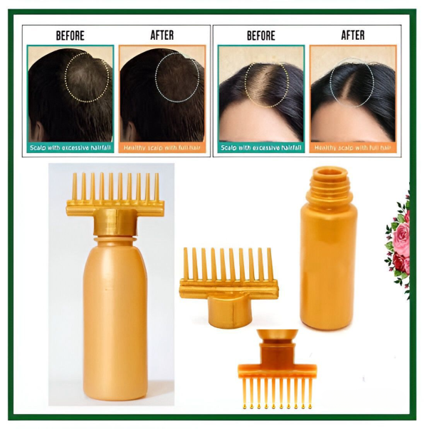 Hair Oil Applicator Bottle - Image 3