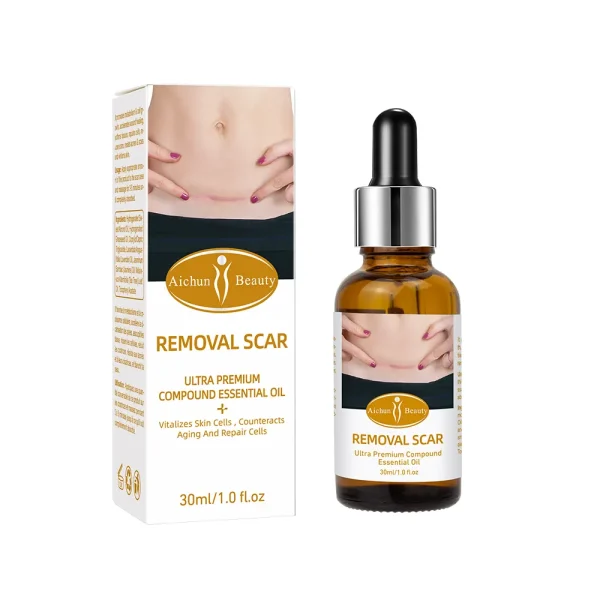 Acne Scar Removal Rejuvenation Serum | Scar, C Section & Stretch Mark Removal Oil For Women - Image 3