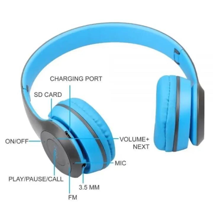 P47 Wireless Headphones Invincible Ultra Small Bluetooth headset For Gaming (random color) - Image 5