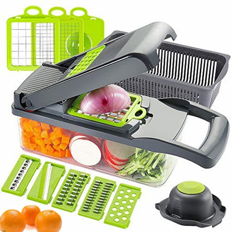 16 in 1 Multifunctional Vegetable Slicer Cutter Shredders Slicer - Image 4